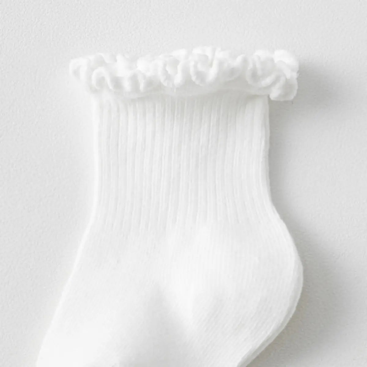 Pack of 6 Girls Multicolour Ruffle Edge Ankle Length Socks Sets Socks