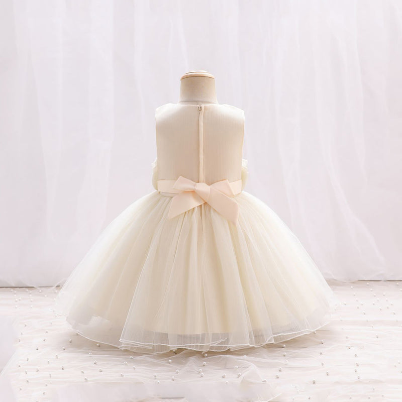 Girls Sleeveless Flared Party Dress Party Dresses   