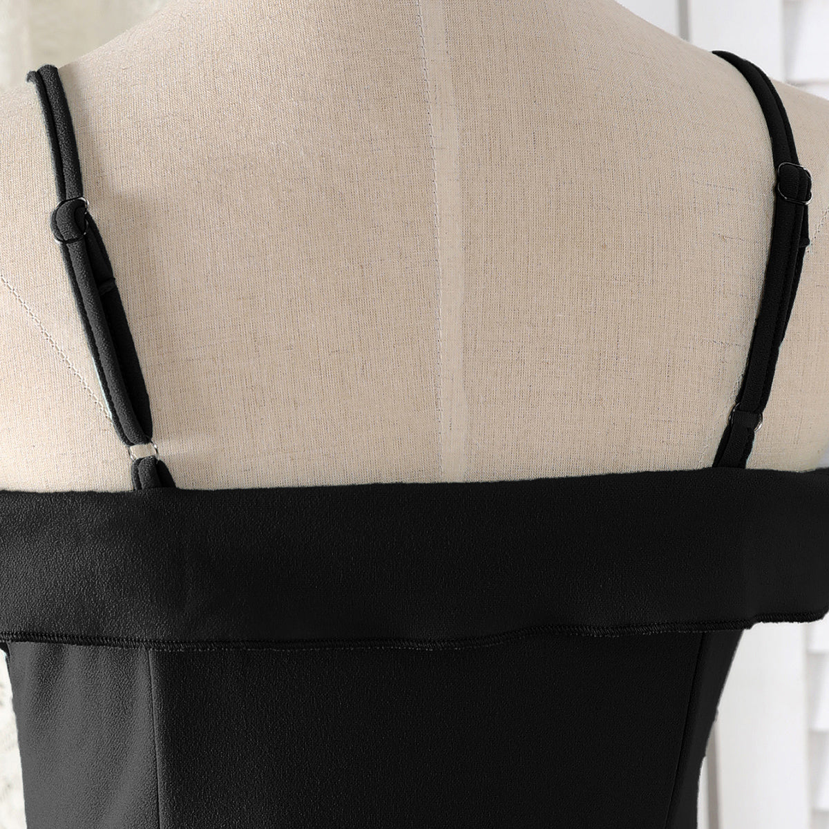 Girls Black Off Shoulder Spaghetti Strap Gown Party Dresses