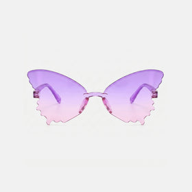 Girls Purple Butterfly Sunglasses Sunglasses