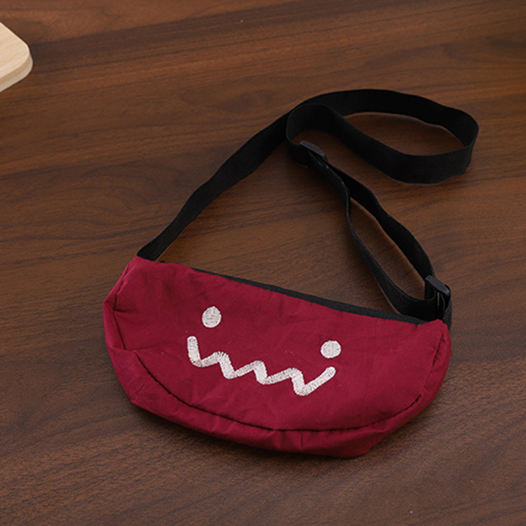 Boys Printed Applique T-Shirt With Maroon Sling Bag And Shorts Set Sets