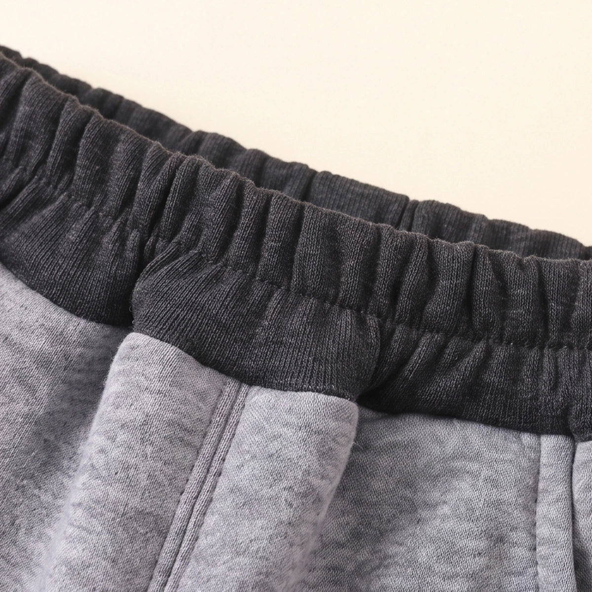Boys Grey Embroidered Jogger Joggers
