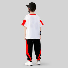 Boys Short Sleeve Graphic T-Shirt With Pants 2 pc. Sets   