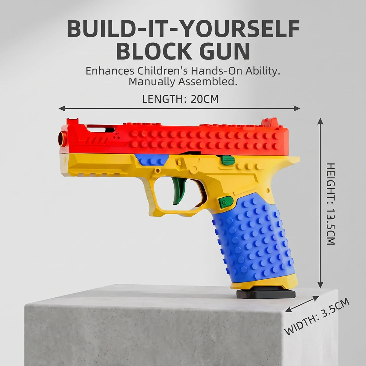 Block Blaster Builder -Soft bullet toy gun Trending Accessories