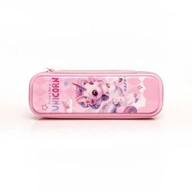 Cute Unicorn Pencil Box for Girls Trending Accessories Pink Onesize