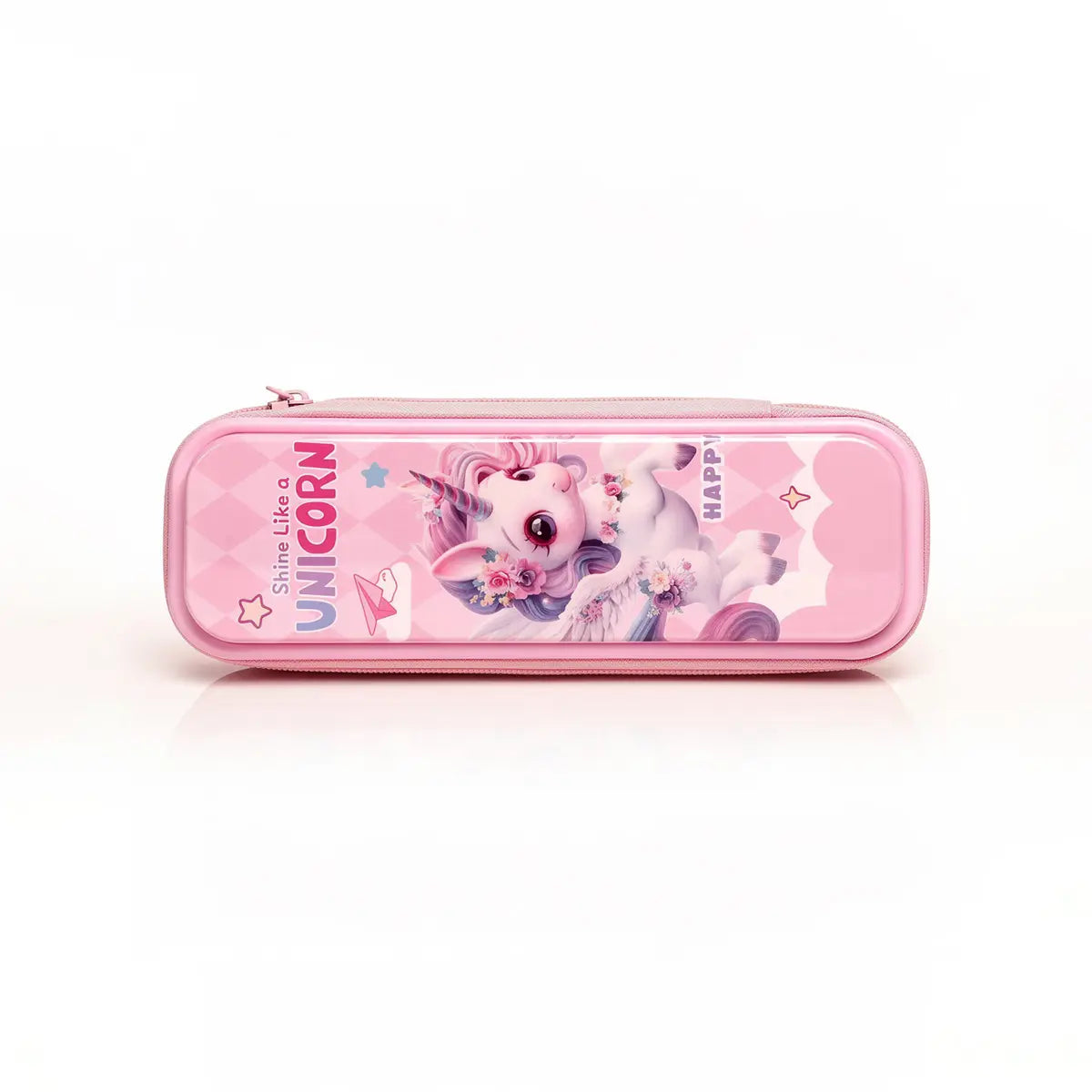 Cute Unicorn Pencil Box for Girls Trending Accessories Pink Onesize