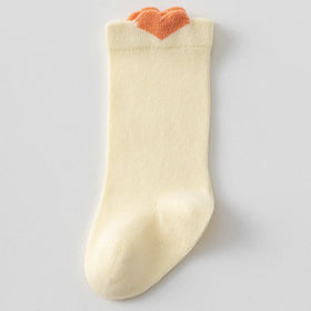Pack of 3 Girls Multicolour Heart Design Ankle Length Socks Socks