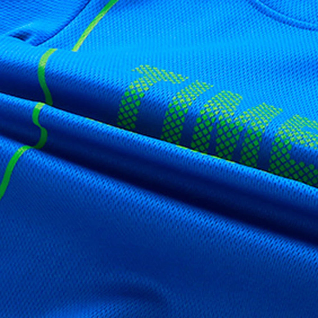 Boys Royal Blue Short Sleeve Typography Print T-Shirt With Shorts Sets 2 pc. Sets