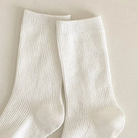 Pack of 6 Boys Multicolour Ribbed Knit Calf Length Socks Socks