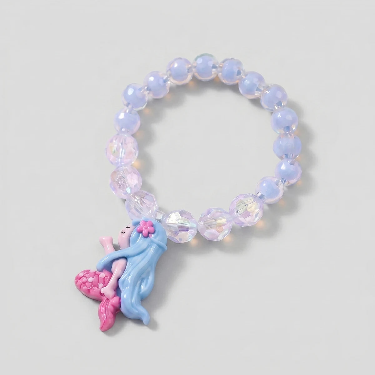 Pack Of 5 Girls Multicolour Mermaid Bead Bracelet Sets Bracelet