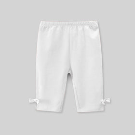 Girls Printed Knee Length Capri Capris   