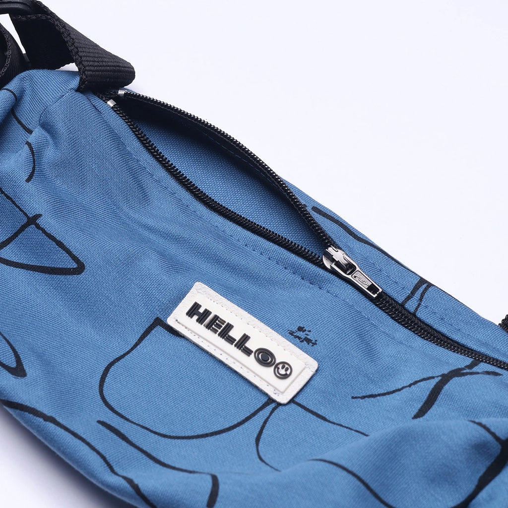 Boys Blue Astronaut Graphic Short Sleeve T-shirt With Drawstring Shorts And Bag Sets Sets