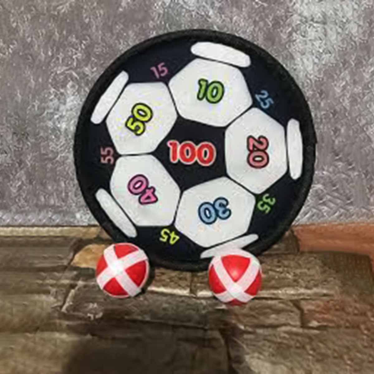 Kids Brown Sticky Ball Target Board Game Trending Accessories