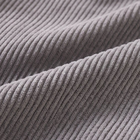 Girls Grey Textured Long Sleeve Jacket Coats & Jackets