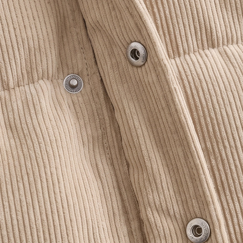 Boys Beige Textured Long Sleeve Jacket Coats & Jackets