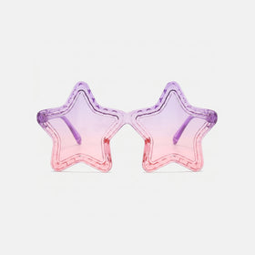 Girls Purple Star Shaped Sunglasses Sunglasses