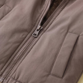 Boys Grey Long Sleeve Hooded Zip-up Jacket Coats & Jackets
