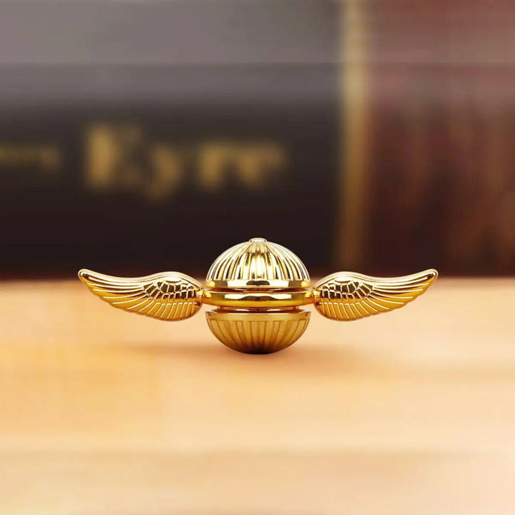 Kids Gold Golden Snitch Fidget Spinner Trending Accessories