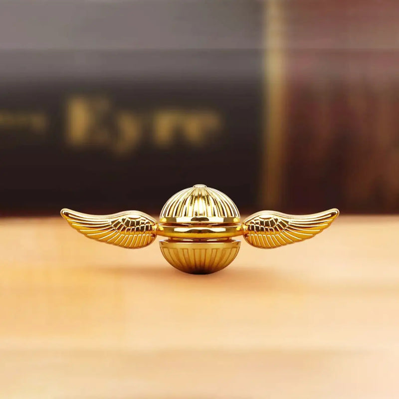 Kids Gold Golden Snitch Fidget Spinner Trending Accessories