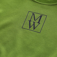 Boys Green Typographic Printed Sweatshirt With jogger Co-ord Sets Sets