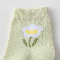 Pack of 3 Multicolour Floral Design Ankle Length Socks Socks