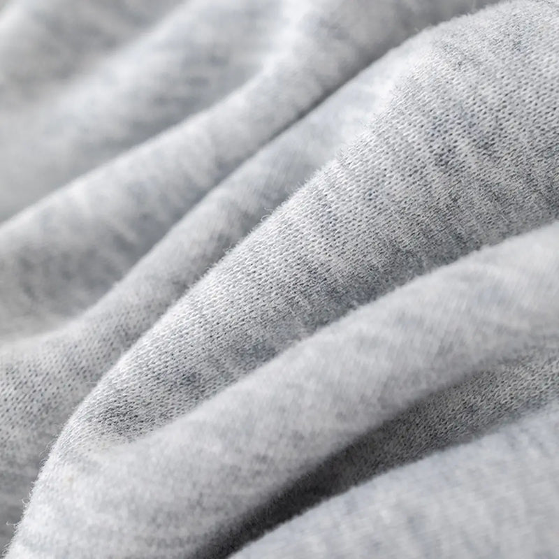 Boys Grey Alphanumeric Printed Regular Sweatshirt With Trouser Sets 3 pc. Sets