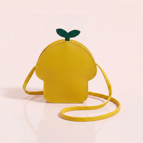 Girls Red Mushroom Embellished Sling Bag Sling Bags
