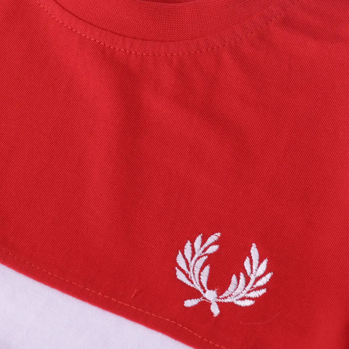 Boys Red Colorblocked Short Sleeve T-Shirt With Shorts Sets 2 pc. Sets