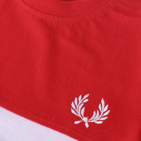Boys Red Colorblocked Short Sleeve T-Shirt With Shorts Sets 2 pc. Sets