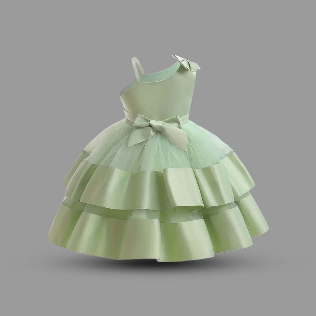 Girls Sleeveless Layered Party Dress Party Dresses   