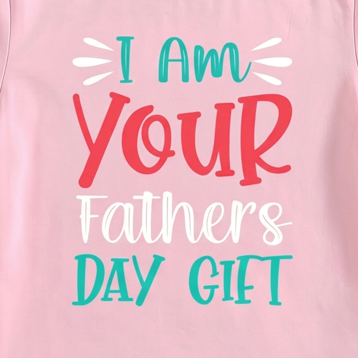Girls Pink Typographic Print Round Neck T-Shirt Tshirts