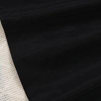 Girls Black Skater Dress with Sheer Sleeves & Sateen Belt Casual Dresses