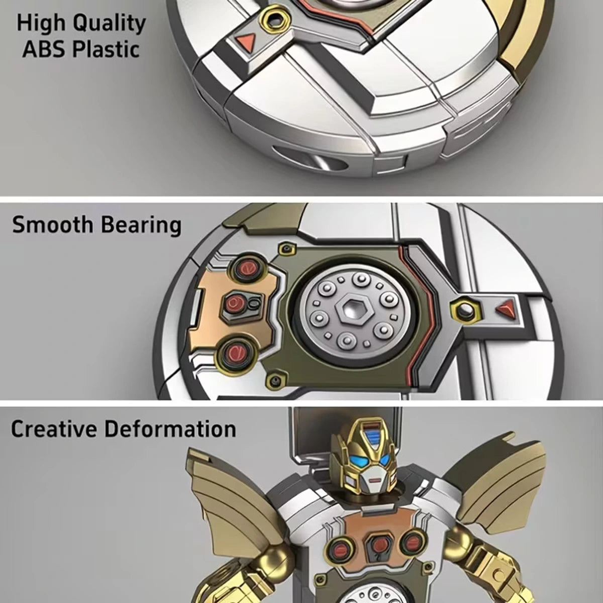 Kids Multicolor Ball-to-Robot Transforming Toy Trending Accessories