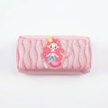 Girls Pink Mermaid Glitter Pencil Case Trending Accessories Pink Onesize