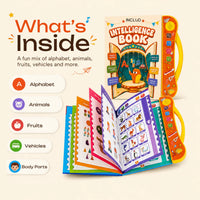 Interactive Talking Sound Book for Kids with Marker- Learn Alphabets, Numbers, Shapes & Phonics -Educational Musical Learning Toy for Toddlers -2 to 7 Years Trending Accessories