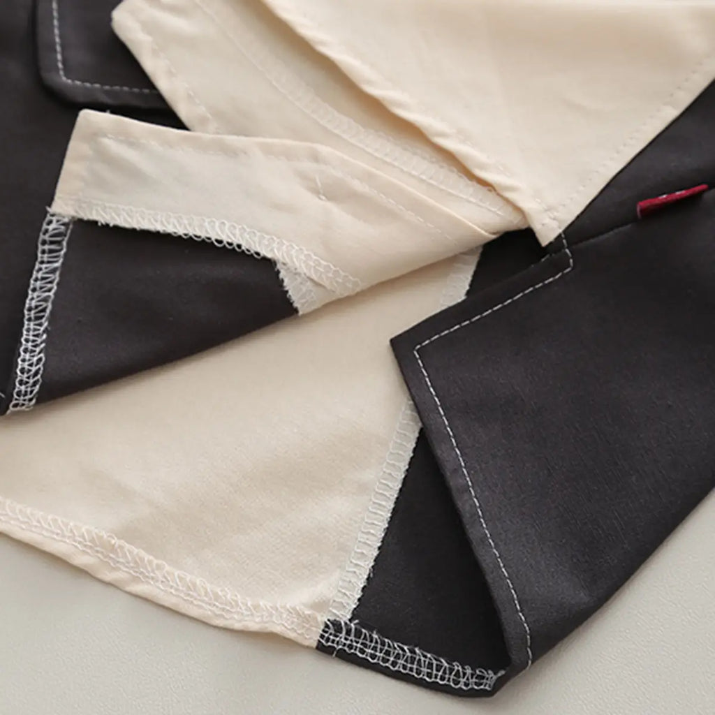 Boys Dark Grey Colorblocked Shirt With Jogger Sets Sets