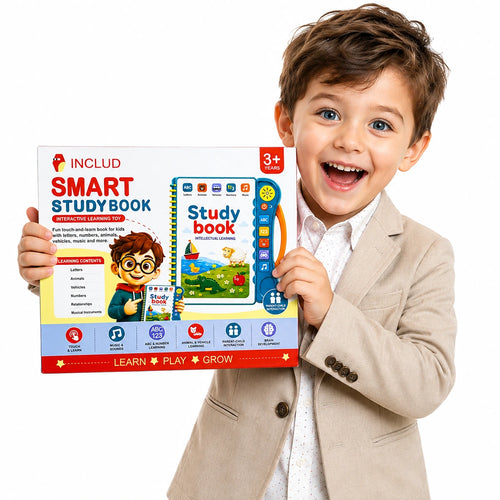 Interactive Talking Sound Book for Kids with Marker- Learn Alphabets, Numbers, Shapes & Phonics -Educational Musical Learning Toy for Toddlers -2 to 7 Years Trending Accessories
