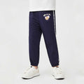Girls Elasticated Relaxed Fit Jogger Joggers Blue 1-2 Y 
