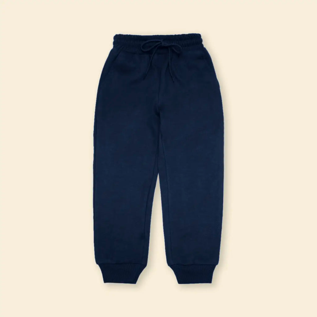 Boys Multicolor Joggers With Elasticated Drawstring Waistband Pack of 2 Trackpants & Joggers