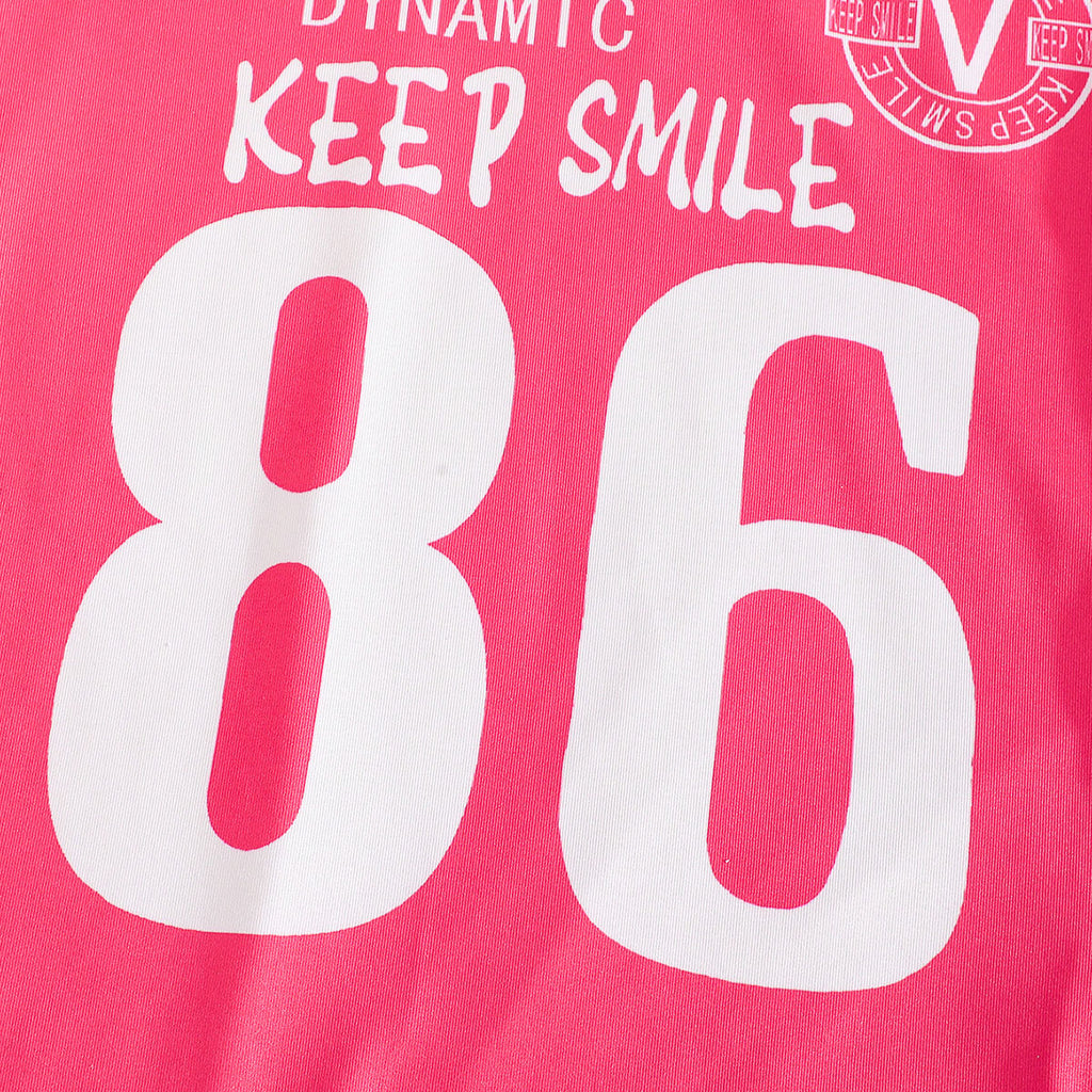 Girls Pink Short Sleeve Printed T-Shirt With Shorts Set 2 pc. Sets