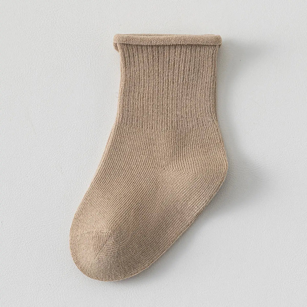 Pack of 6 Boys Multicolour Ribbed Knit Cotton Blend Socks Socks