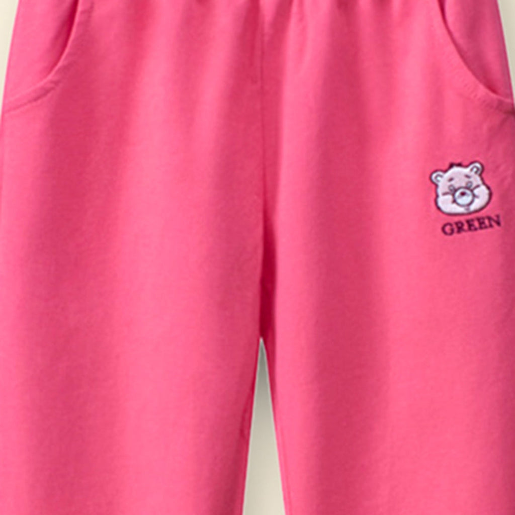 Girls Elasticated Knitted Joggers Trackpants & Joggers   