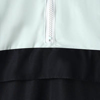Boys Black Color-blocked Half Zipper Sweatshirt With Fur Lining & Pants Sets 2 pc. Sets