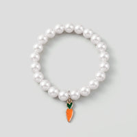 Pack Of 5 Girls Multicolour Pearl Charm Bracelet Sets Bracelet