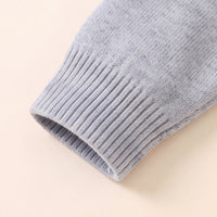 Boys Grey Batman Logo Printed Cardigan Sweaters & Cardigans