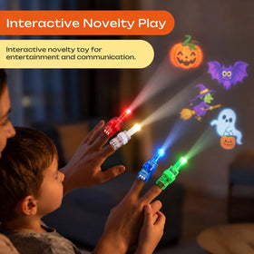 Halloween Finger Projection Lights - LED Projector for Kids Trending Accessories