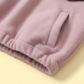 Girls Pink Fleece Sweatshirt & Joggers Co-ord Sets Sets