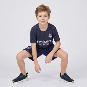 Boys Grey Typography Print Short Sleeve T-Shirt With Shorts Sets 2 pc. Sets