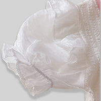 Girls Pink Embroidered Puff Sleeves Top With Purple Bloomer-style Short Sets Sets