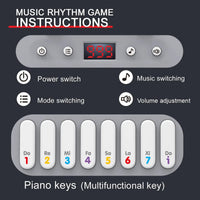 Kids Red 7-Mode Musical Rhythm Piano Toy Trending Accessories